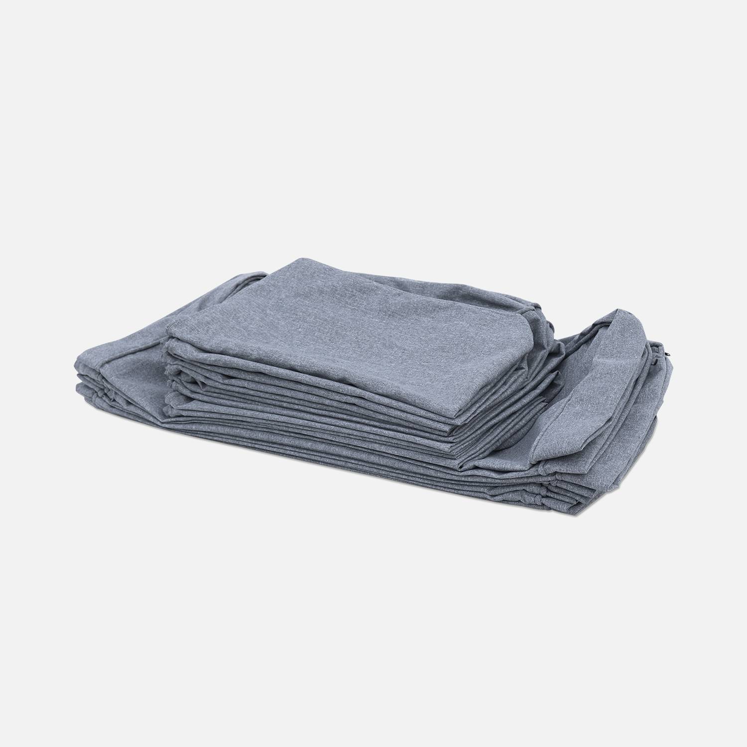 Jeu de housses de coussins pour salon de jardin Venezia Photo2