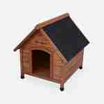Niche pour chien  de petite taille en bois COCKER S, cabane pour chien 69x59x64cm Photo1