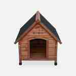 Niche pour chien  de petite taille en bois COCKER S, cabane pour chien 69x59x64cm Photo2