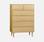 Commode décor bois - 6 tiroirs  | sweeek
