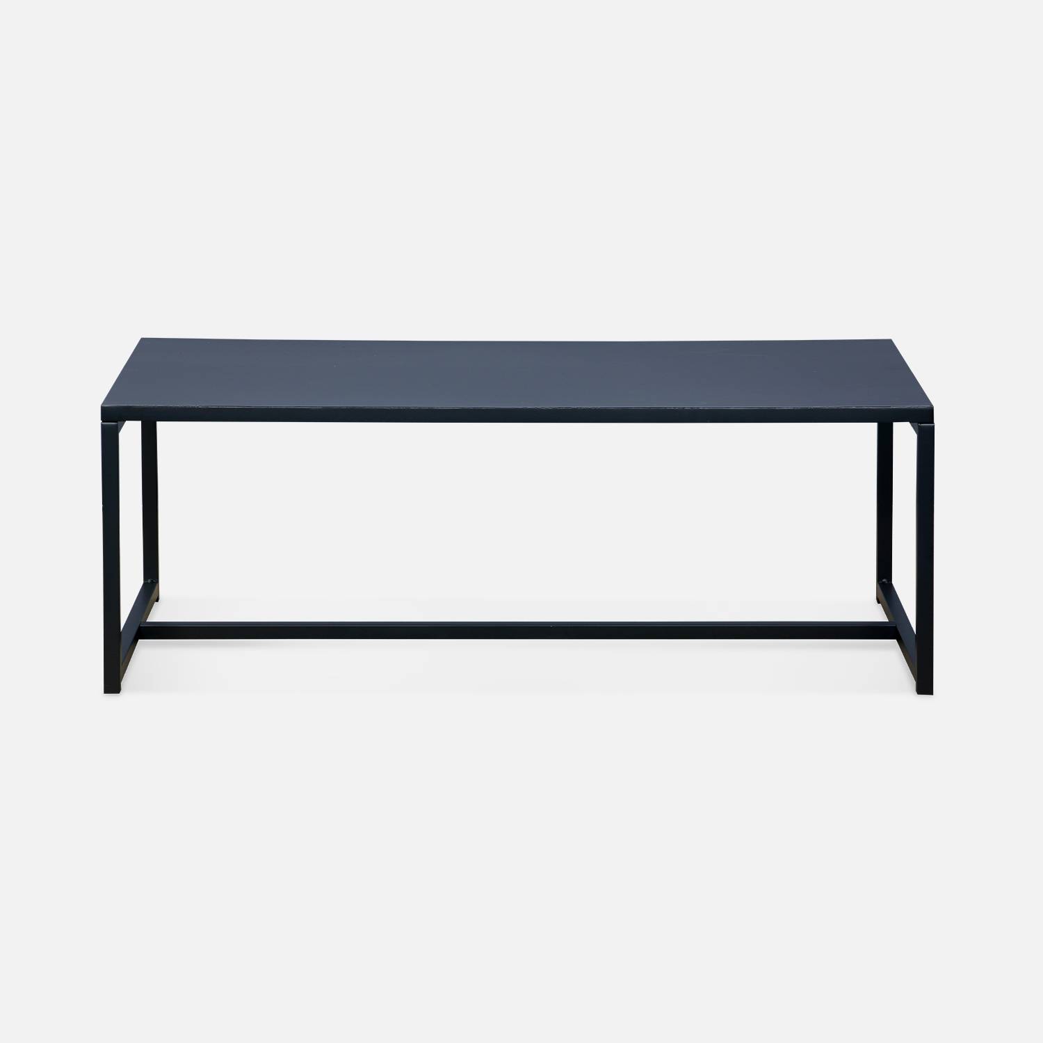 Table basse métal noir Carl | Manutan Collectivités
