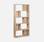  Bücherregal Asymmetrisches Design aus Holz, 5 Ebene, 10 Staufächer – Pieter  | sweeek