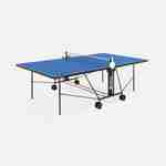 Table de ping pong OUTDOOR bleue, pour utilisation extérieure, sport tennis de table Photo1