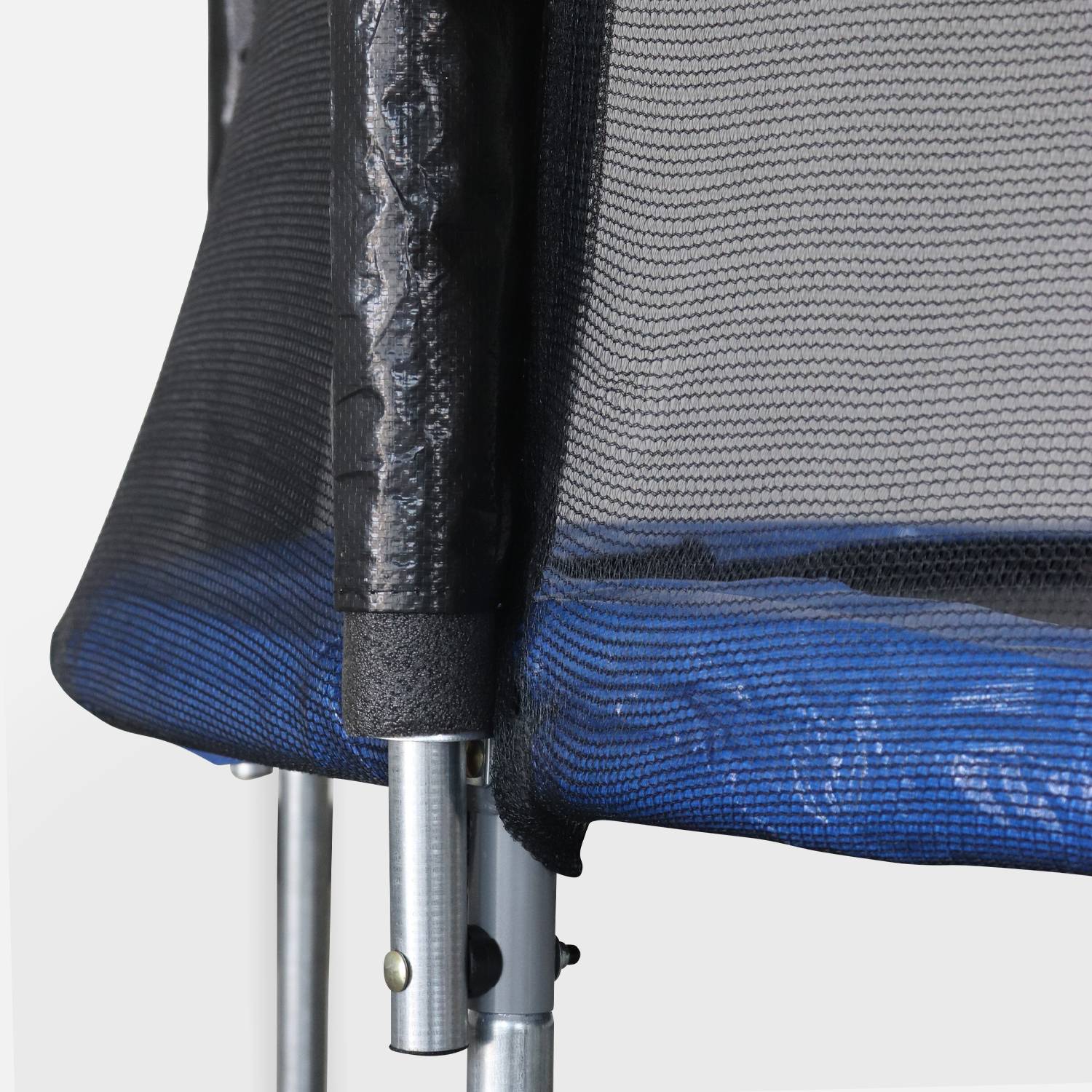 Trampolino 180cm, colore: Blu, con rete di protezione - modello: Cassiopée | Alta Qualità  | Norme UE. Photo3