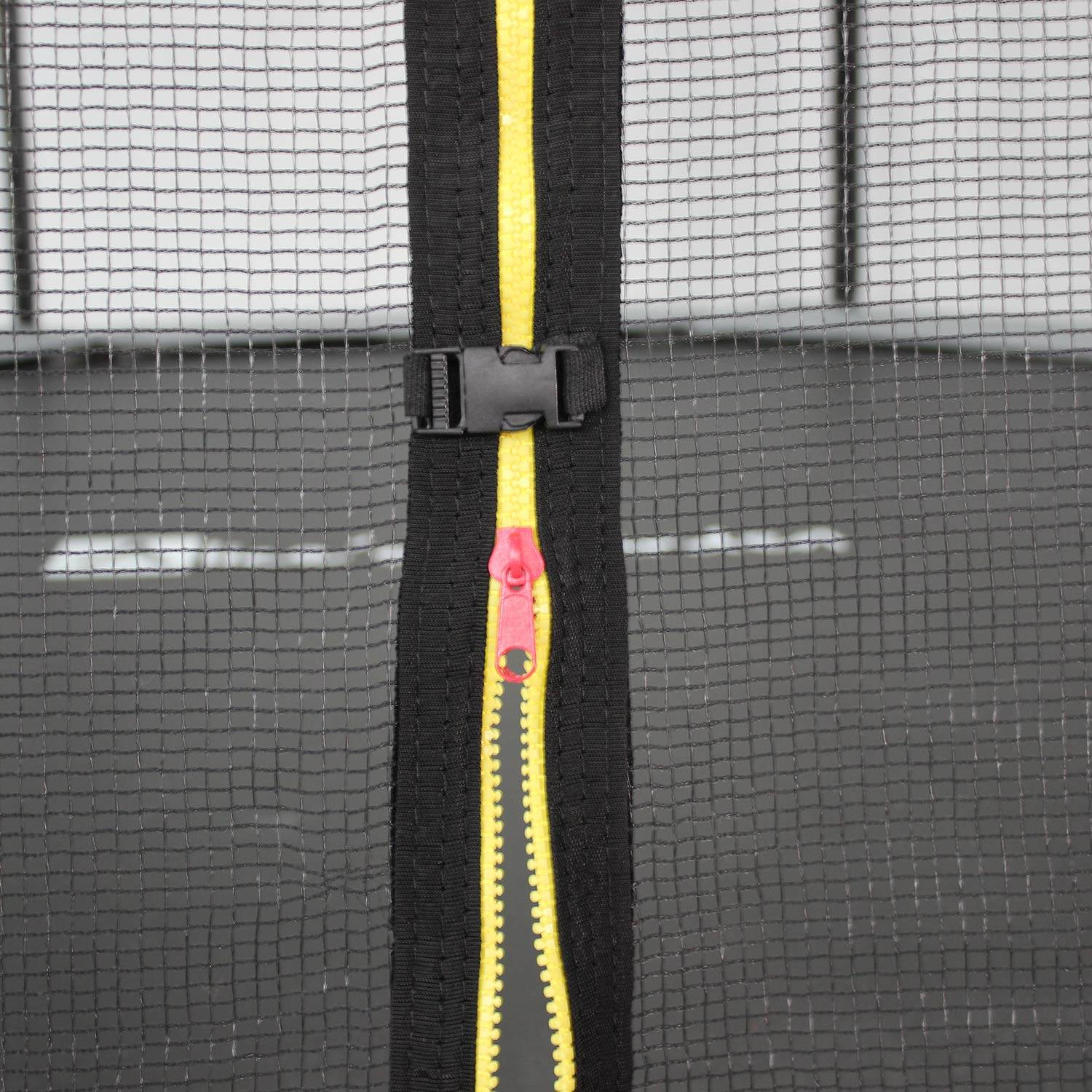Trampolino 180cm, colore: Grigio, con rete di protezione - modello: Cassiopée | Alta Qualità  | Norme UE. Photo5