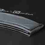 Tappeto rotondo Ø 250cm grigio con rete di protezione interna - Pluton Inner – Nuovo modello - tappeto da giardino 2,50m-250 cm |Qualità Professionale | Norme EU. Photo5