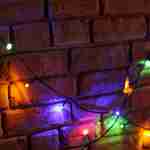 guirnalda de luces para Navidad para exteriores, 15 m de longitud, 150 LEDs multicolor cálido, 8 modos Photo5
