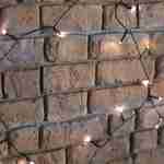 Solar-Weihnachtslichterketten für draußen, 15 m lang, 150 warmweiße LEDs, 8 Einstellungen Photo4