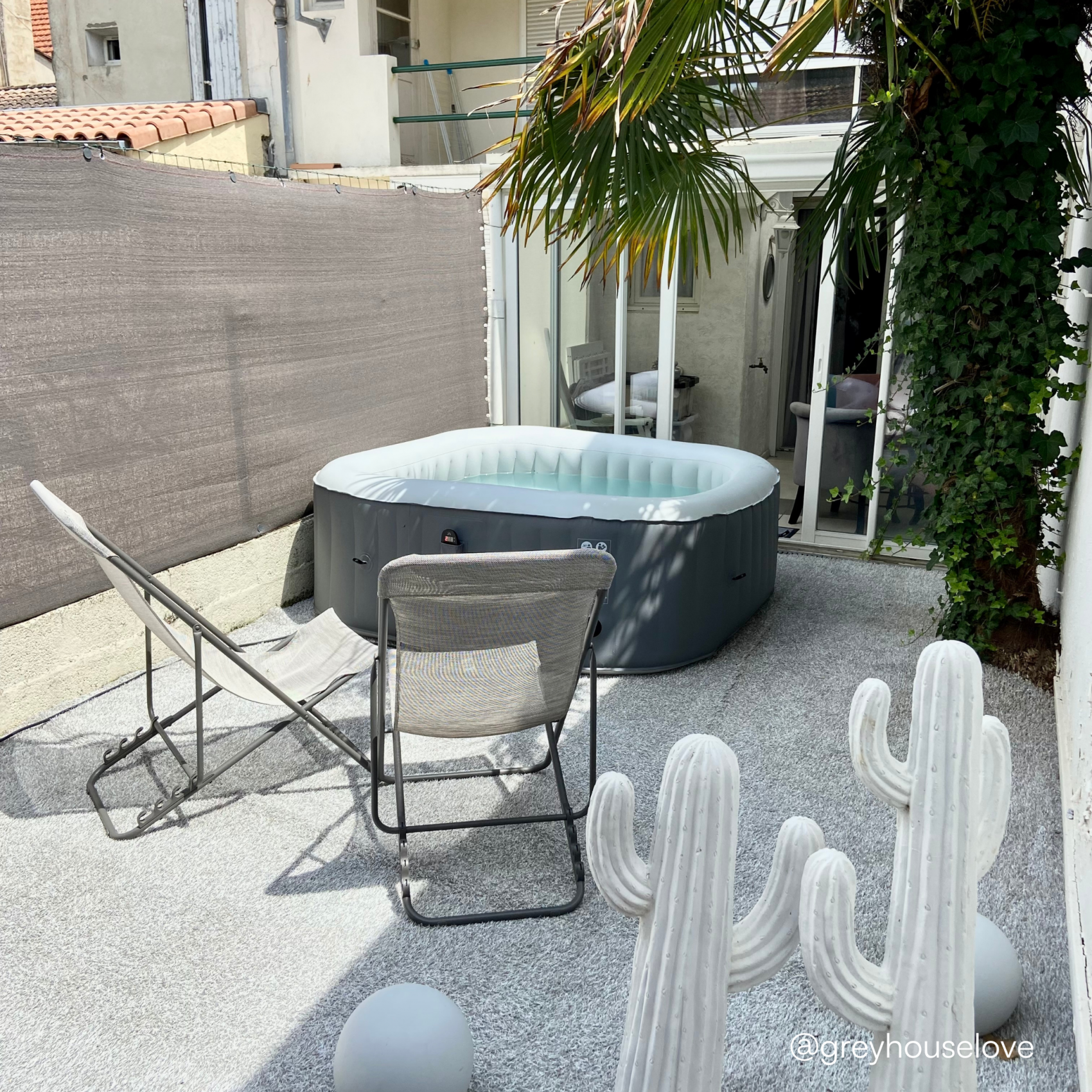 Spa Gonflable Carré MSPA Lite 185 Cm - 6 Places - Chauffant, 132 Jets - Pour Intérieur Et Extérieur - 4