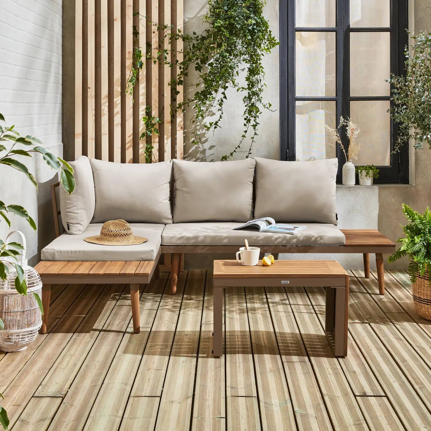 Garten Lounge Set, Loungemöbel