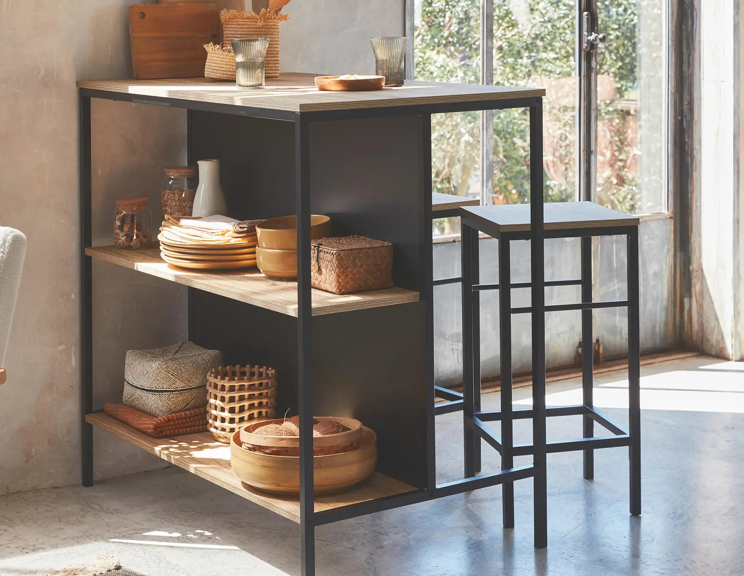 tavolo stile industriale