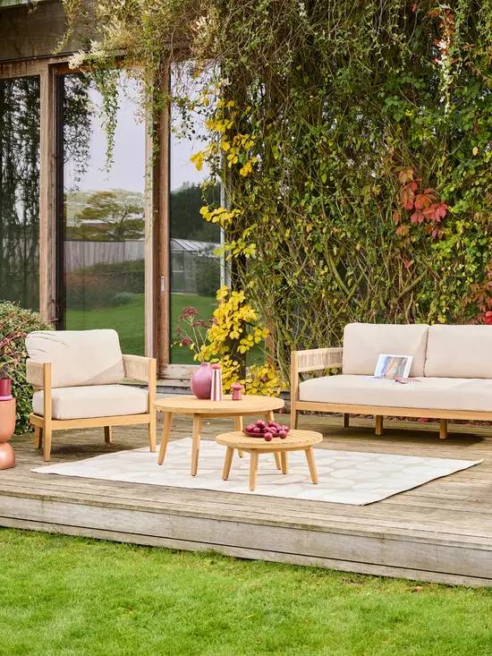 Jardim, terraço e varanda