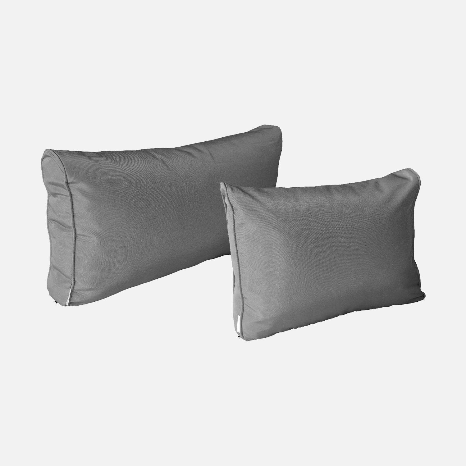 WOLTU Copricuscini Fodere per Cuscini Quadrate Decorazione per Divano Casa Set da 2 Pezzi 30x30 cm