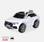 Carro eléctrico branco 12V, 1 assento, 4x4 para crianças com rádio e controlo remoto- AUDI Q8  | sweeek