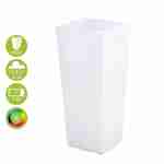  LED Vase 75cm - Decorative LED flowerpot, 16 colours, 75cm, wireless rechargeable, remote control Photo1