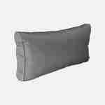 Complete set of cushion covers - Genova - Grey Photo3
