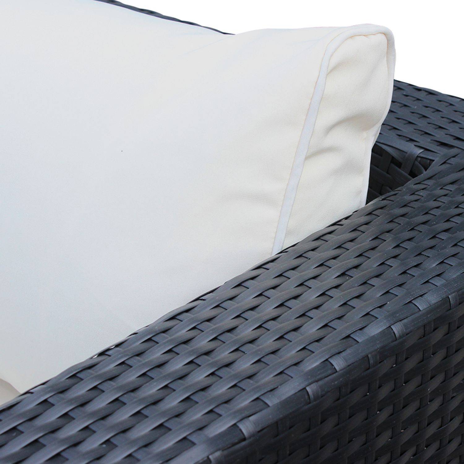 Conjunto de capas de almofada em ecru para mobiliário de jardim Venezia - conjunto completo Photo7