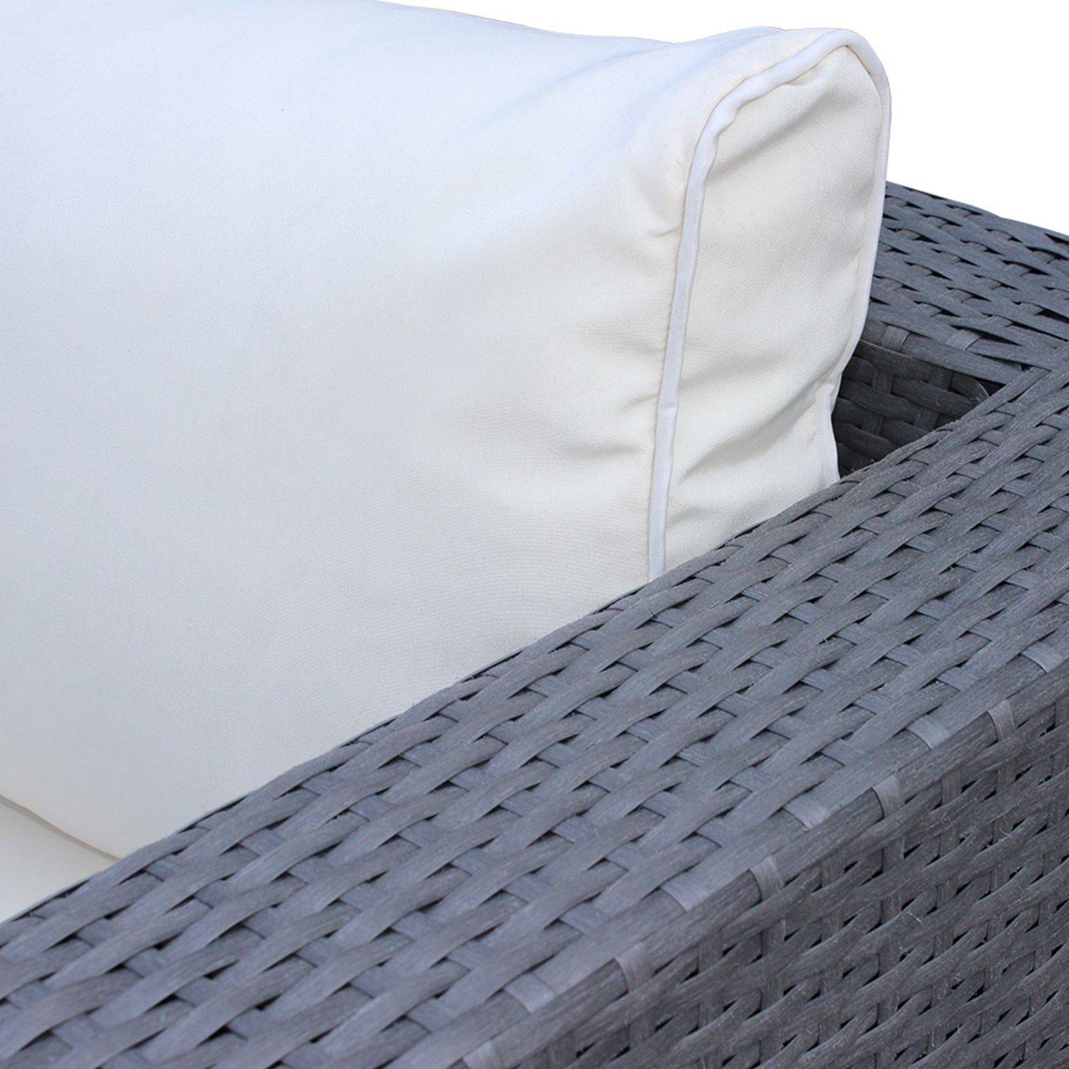 Conjunto de capas de almofada em ecru para mobiliário de jardim Venezia - conjunto completo Photo6