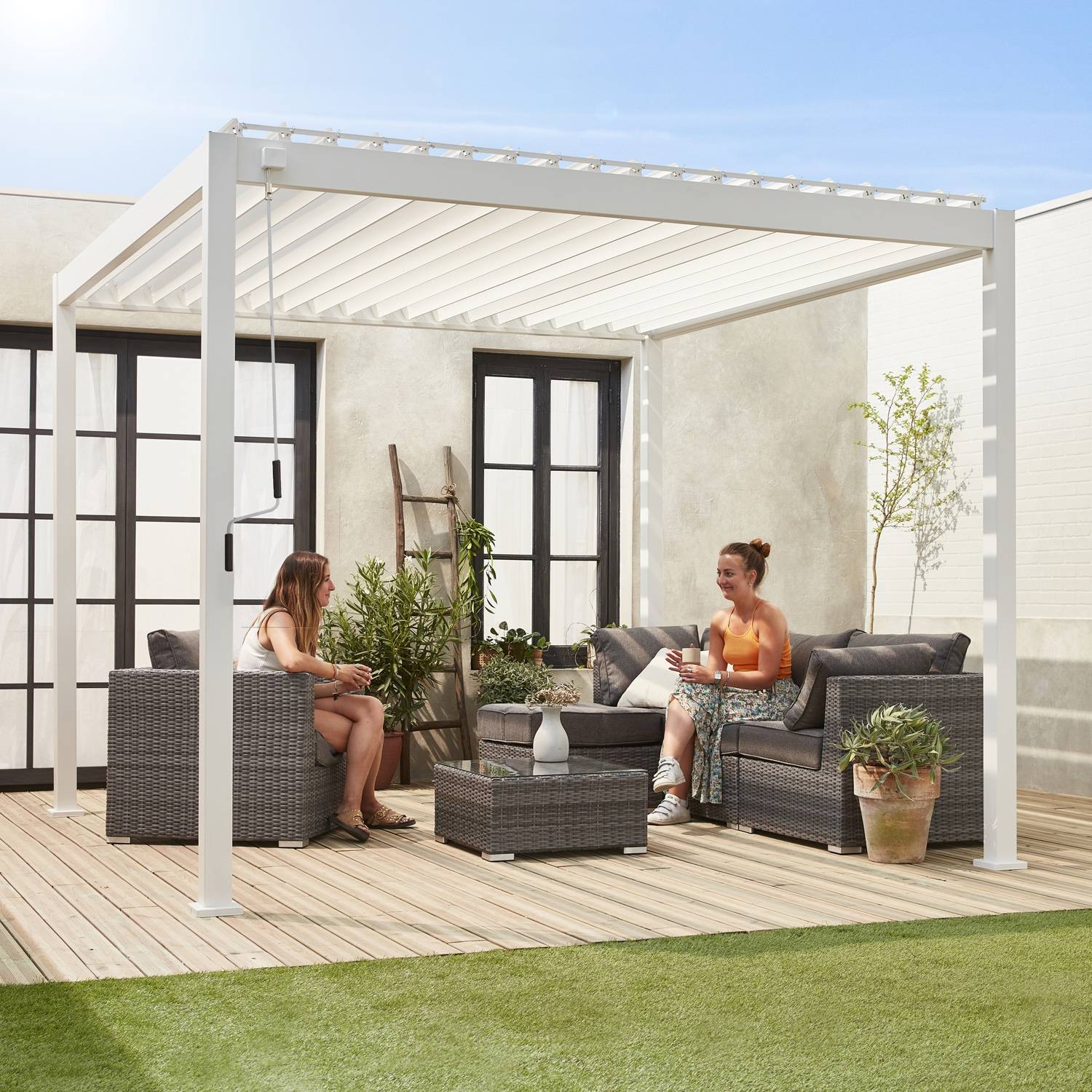 Pergolas & Gazebos - Aluminium & Steel | sweeek (Alice's Garden)