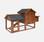 Wooden chicken coop for 3 chickens, Wood colour | sweeek