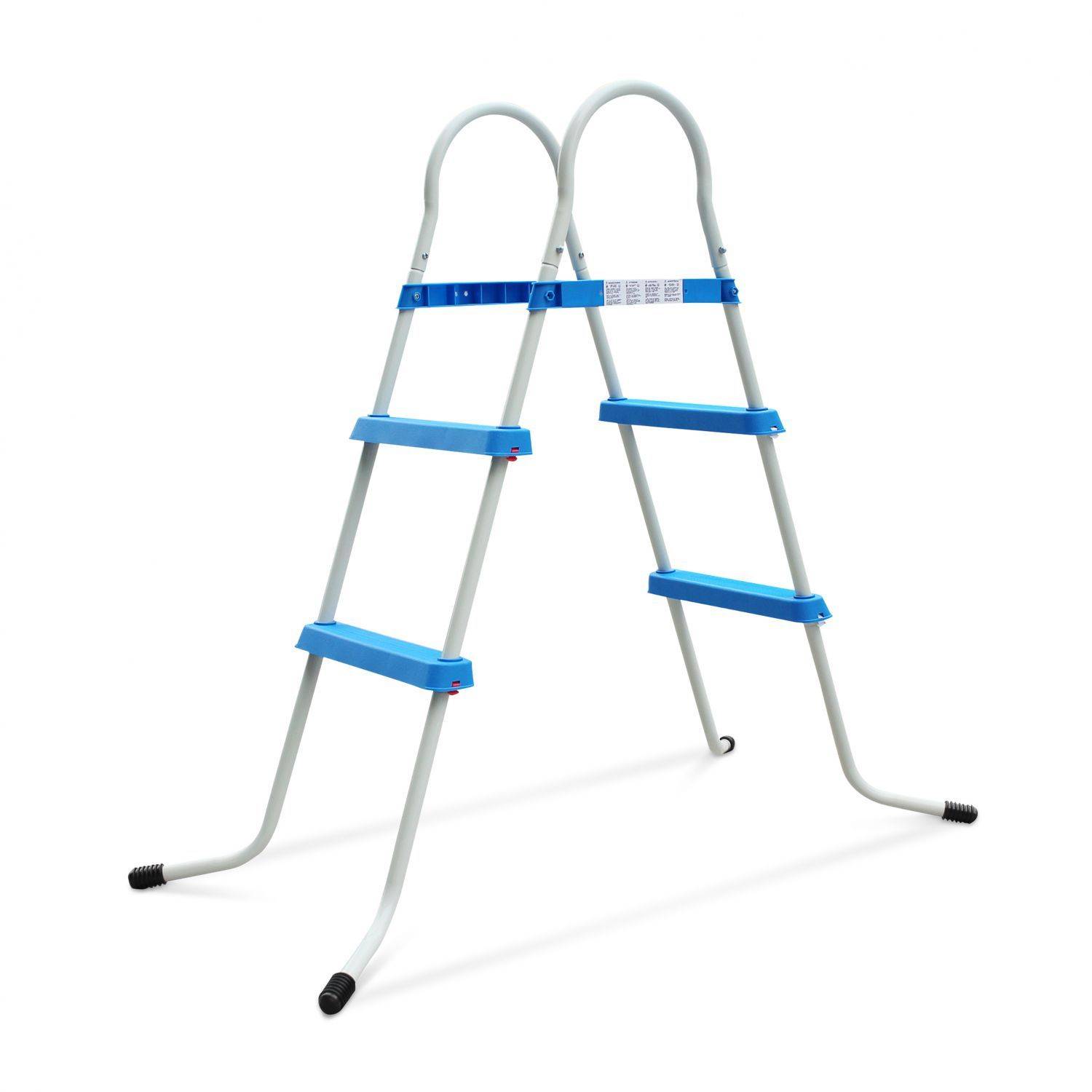Symetrisch ladder met twee tredes