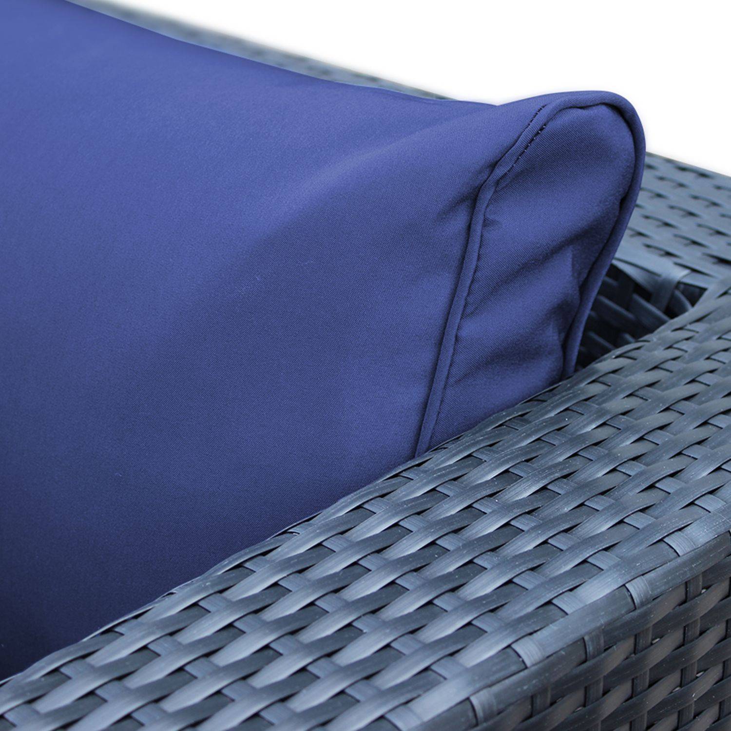 Blue cushion cover set for Napoli garden set - complete set Photo7