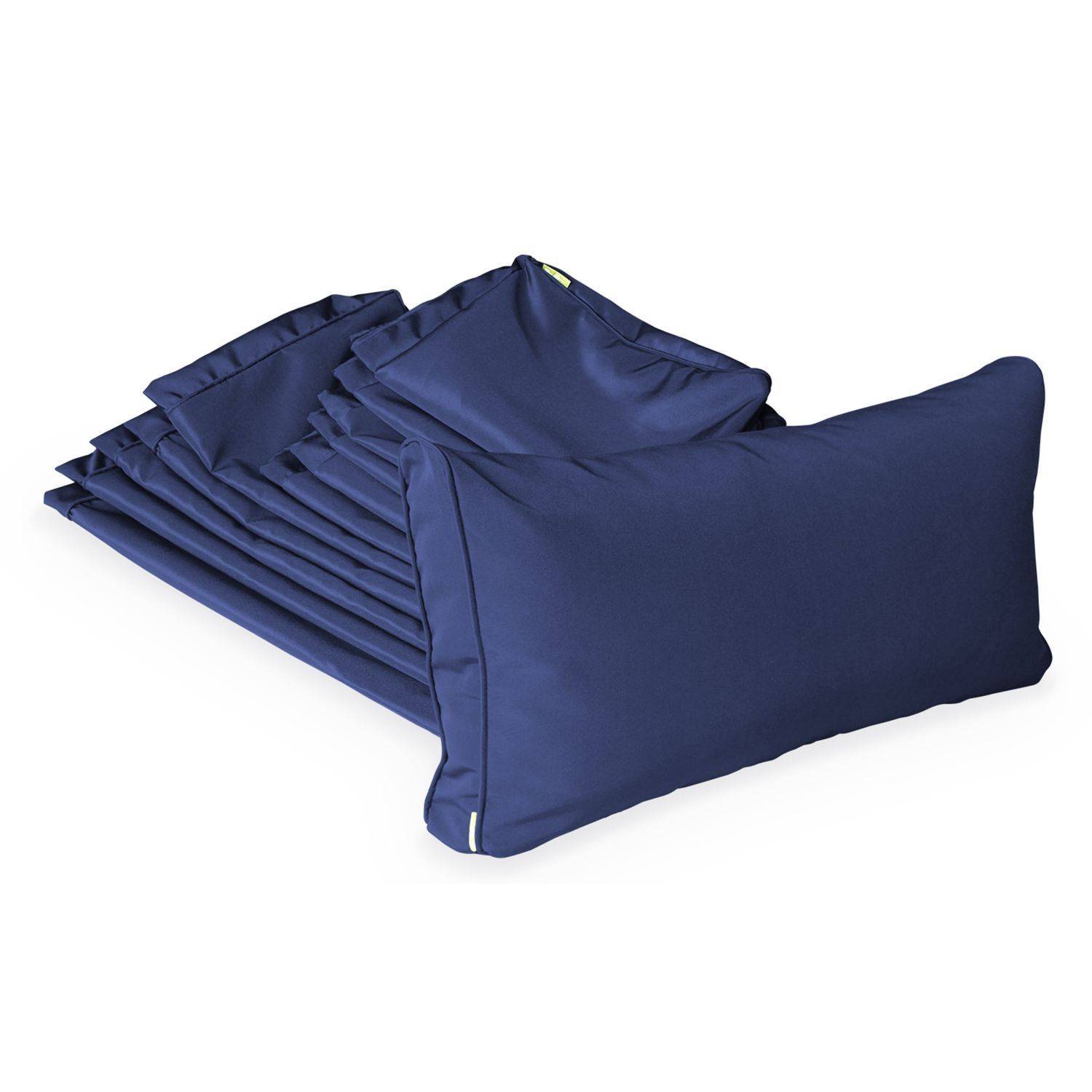 Blue cushion cover set for Napoli garden set - complete set Photo1