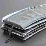 Cojín protector de muelles gris para cama elástica 370 cm - Saturne XXL Photo2