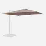 Taupe 3x3m canopy for the Falgos parasol - replacement canopy Photo3