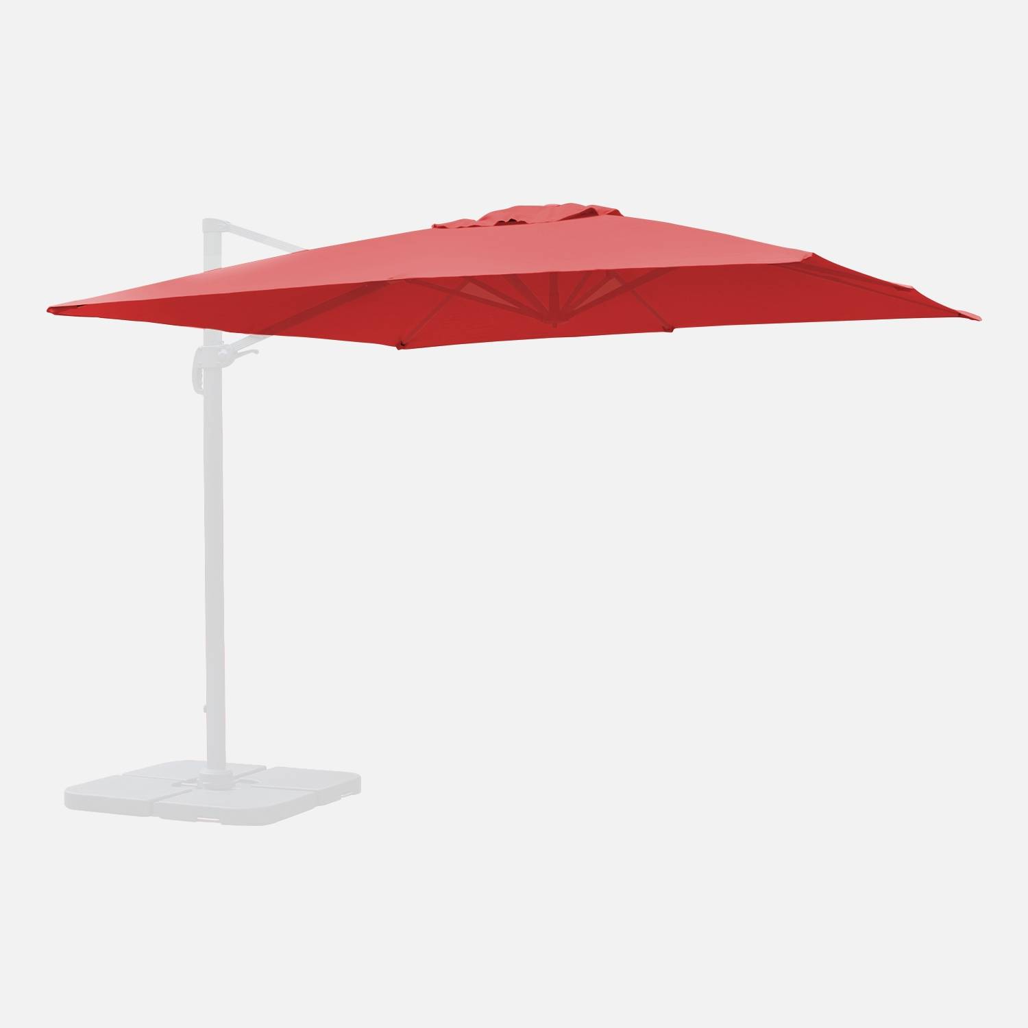 Vervangingsdoek voor Falgos parasol 3x3m | sweeek