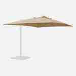 Toile de parasol beige pour parasol 3x4m St Jean de Luz - toile de rechange, toile de remplacement Photo3