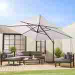 Off-white 3x4m canopy for the St Jean de Luz parasol - replacement canopy Photo2