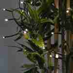 Guirlande lumineuse extérieure de Noël 18m de long, 180 LED blanc chaud, 8 modes Photo3