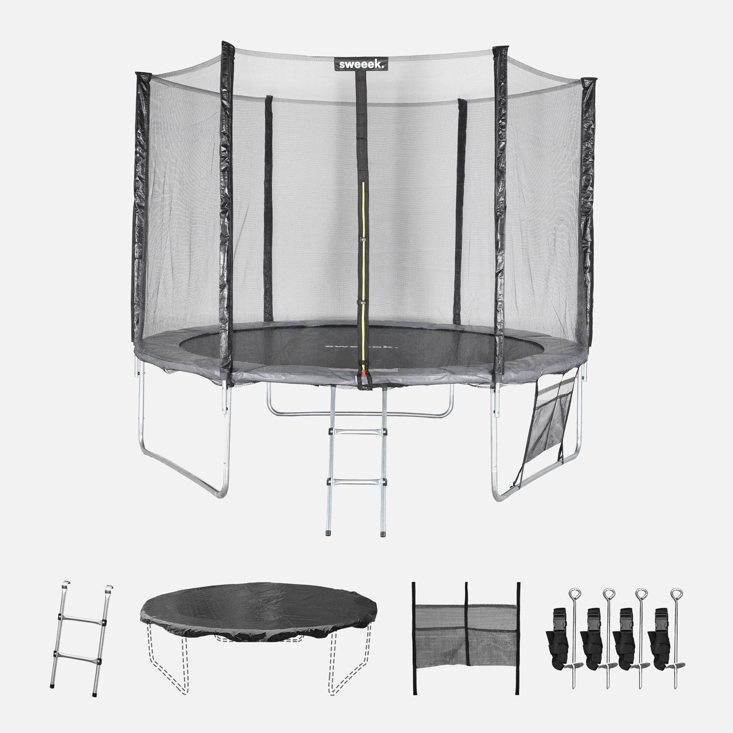 6 Tubi In Gommapiuma Per Asta Trampolino - Protezione Ricambio 88 Cm, Fodere Antiscivolo In PE Per Sicurezza Bambini