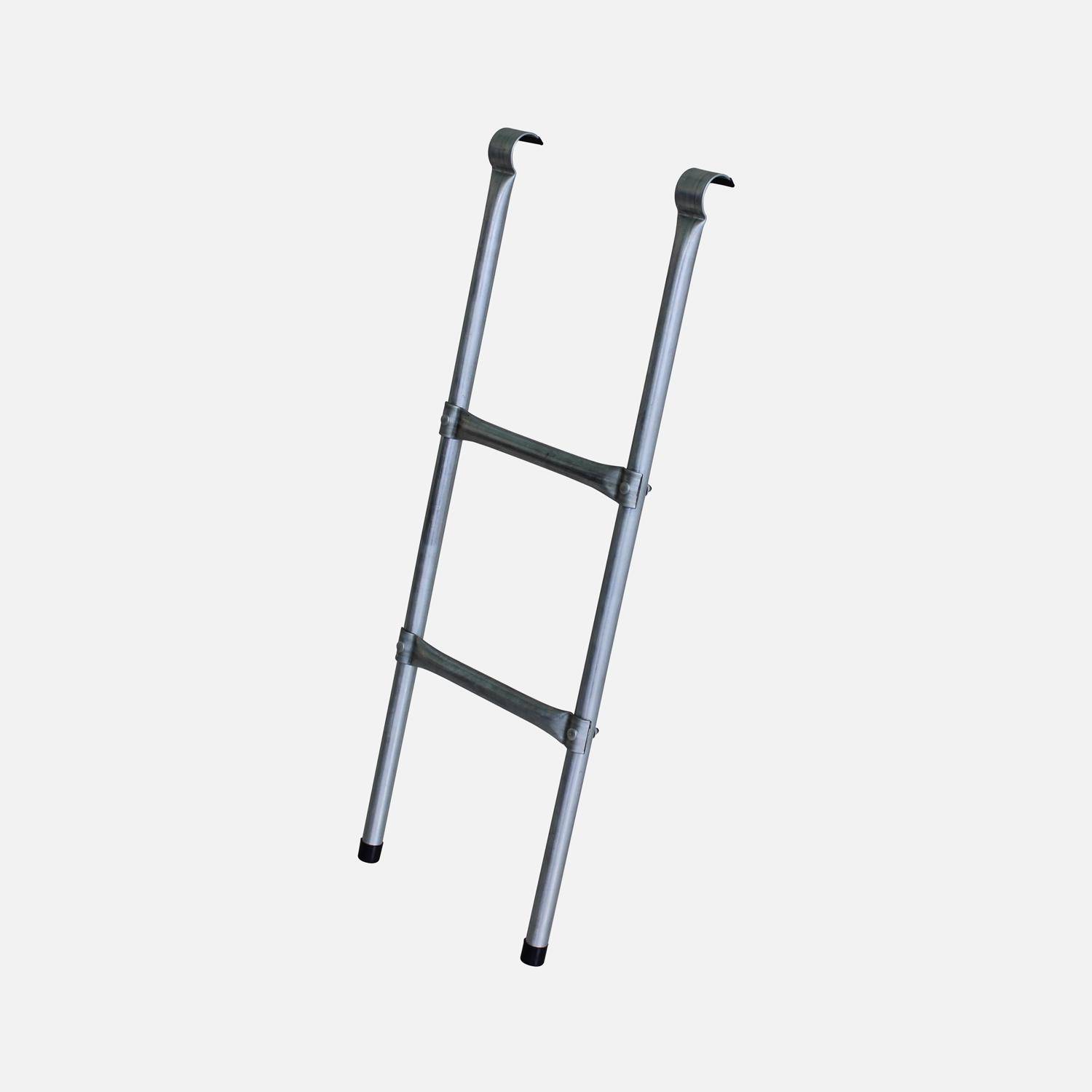 Echelle pour trampoline de 305 à 430 cm de diamètre - En acier - Qualité PRO. | Normes EU. Photo1