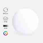 Boule LED 40cm - Esfera decorativa iluminada, 16 cores, Ø 40cm Photo1