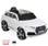 AUDI Q7 Wit elektrische auto 12V, 1 plaats, 4x4 voor kinderen met autoradio en afstandsbediening | sweeek