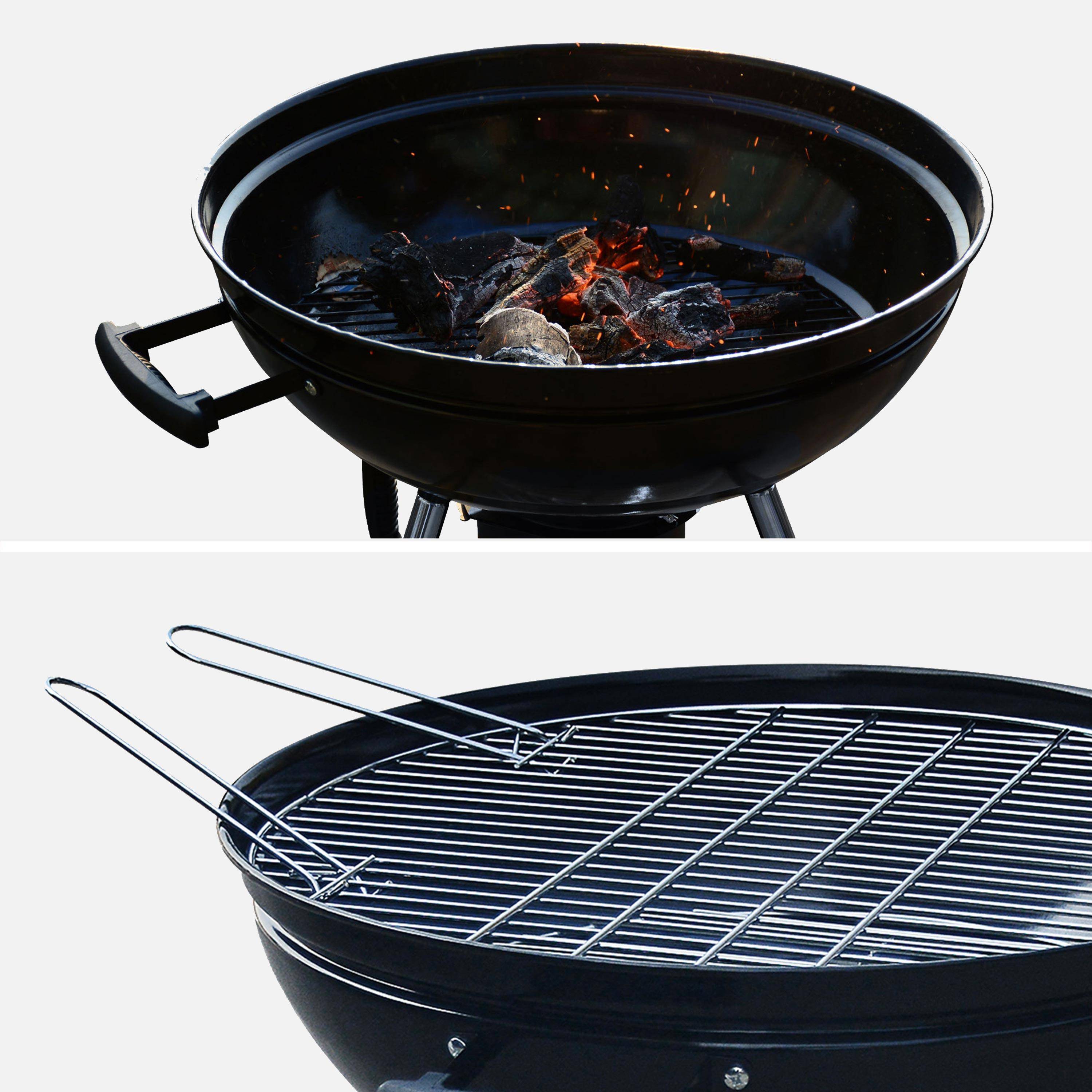 Barbecue charbon de bois Georges + mallette d'ustensiles 18 accessoires,sweeek,Photo4