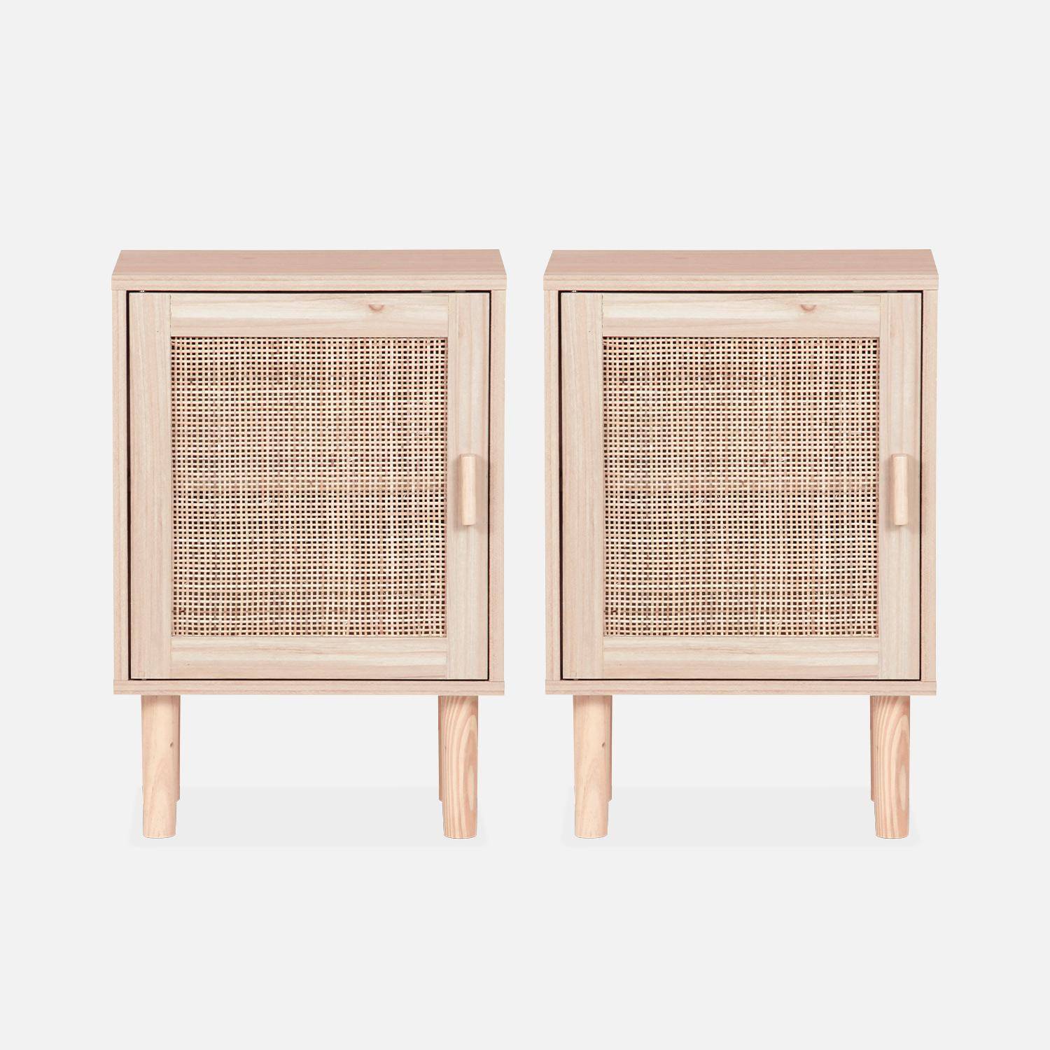 Kmart rattan 2024 bedside table