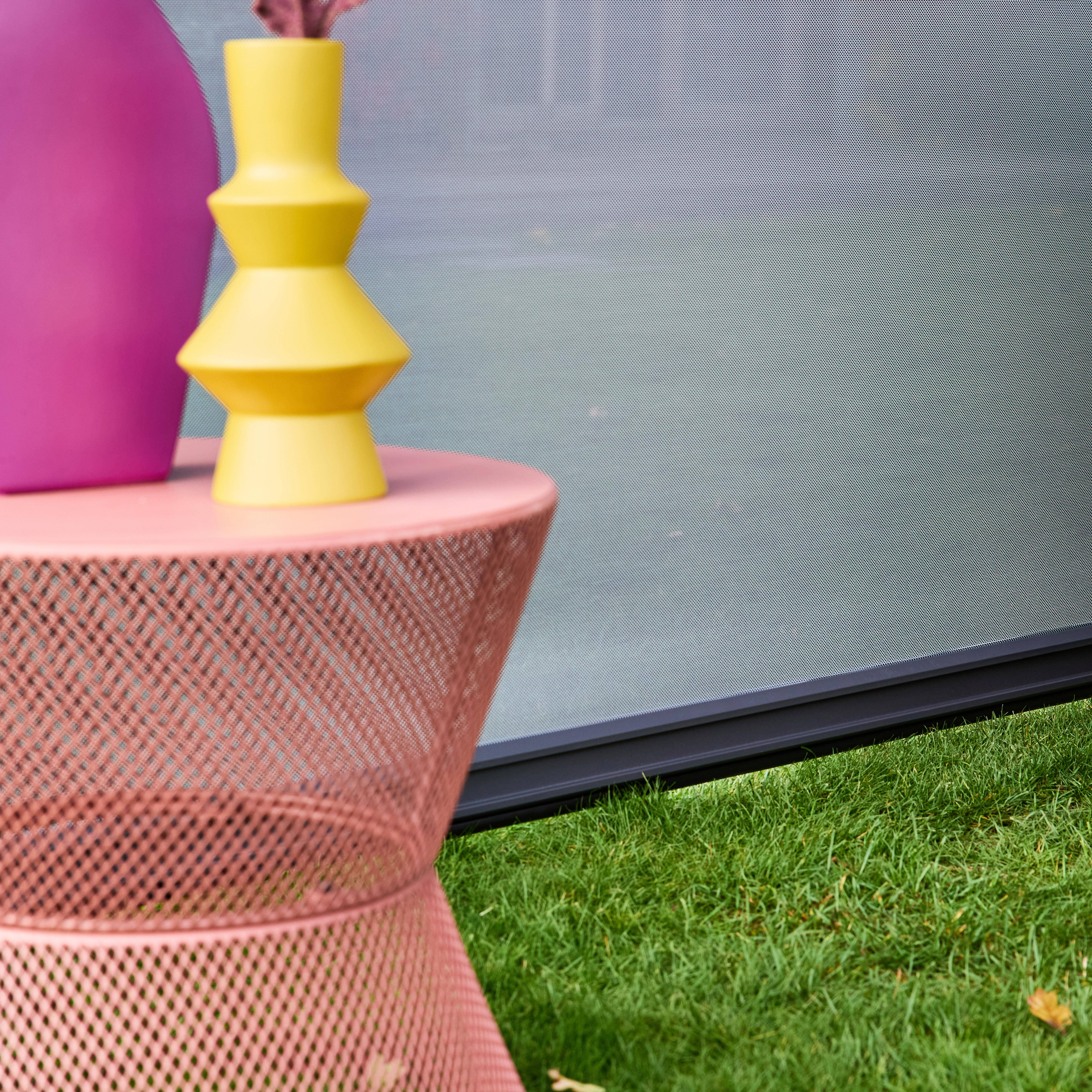 Markise für bioklimatische Pergola - Triomphe - 3x4 m, Aluminium und Textilene grau Photo5