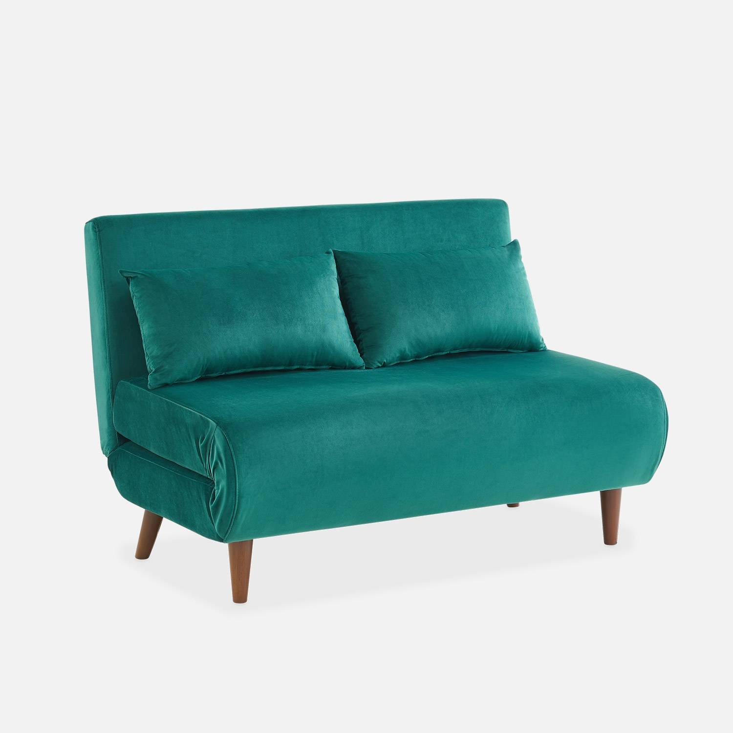 2 Sitzer Sofa Grün  | sweeek