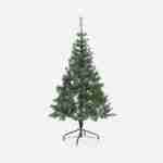 Künstlicher Weihnachtsbaum 150cm - Hinton - dicht und buschig, Nadelmix, realistisches Aussehen, inkl. Ständer Photo3