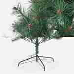 Künstlicher Weihnachtsbaum 150cm - Hinton - dicht und buschig, Nadelmix, realistisches Aussehen, inkl. Ständer Photo4