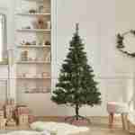 Künstlicher Weihnachtsbaum 180cm - Hinton - dicht und buschig, Nadelmix, realistisches Aussehen, inkl. Ständer Photo1