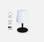 LAMPADA S COLOR - LED Tafellamp 28cm zwart  | sweeek