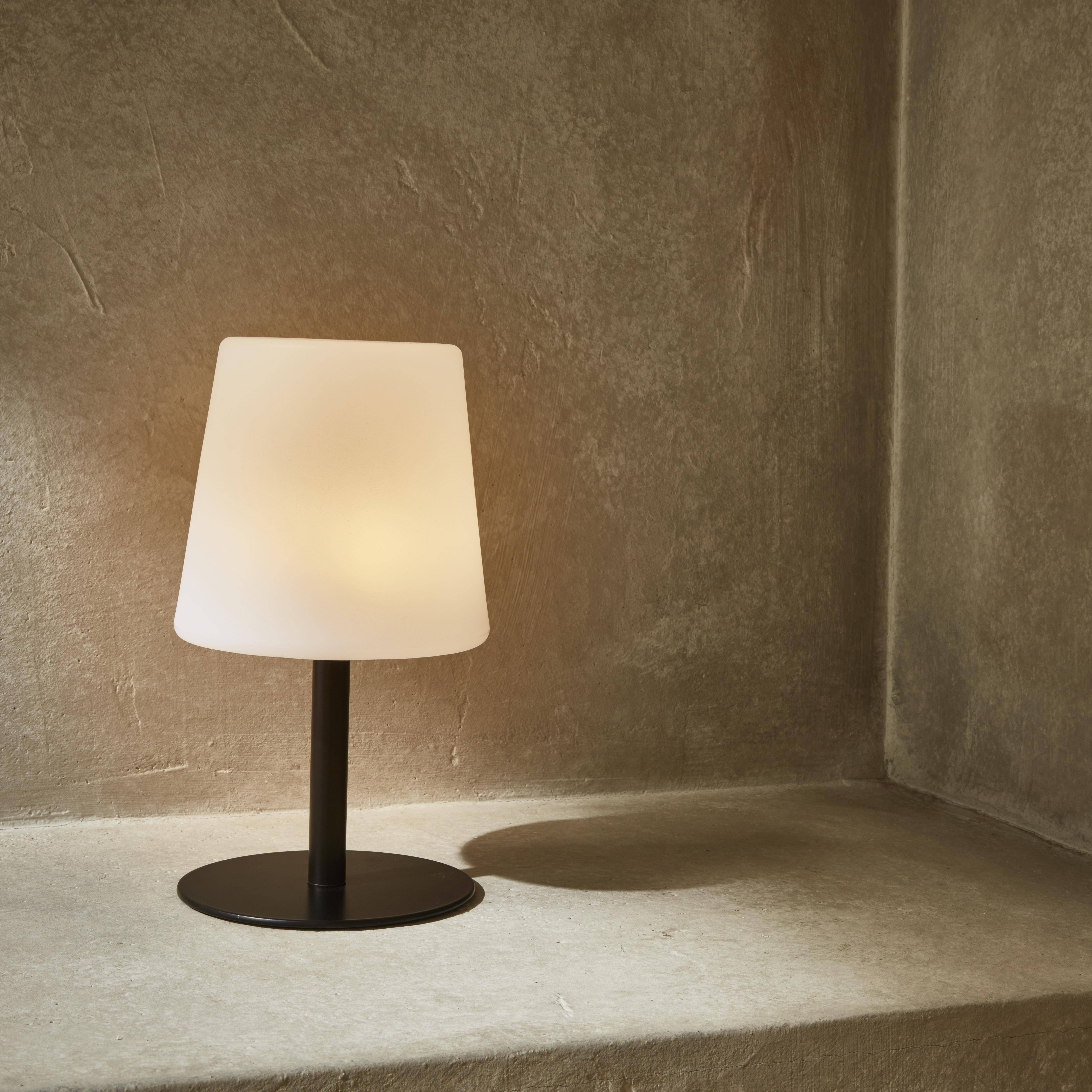 LAMPADA S COLOR - Lampe de table LED de 28cm noire - Lampe de table décorative lumineuse, Ø 16cm,sweeek,Photo2