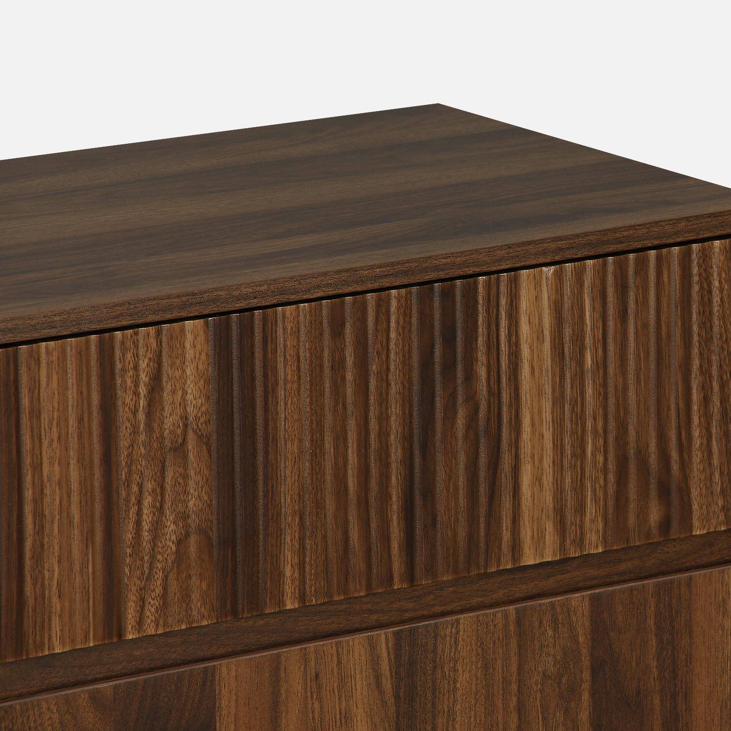 Sideboard mit 3 Schubladen und Holzdekor Photo4