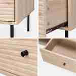 Table basse, Braga, un tiroir, deux espaces de rangement, L 110 x l 59 x H 41cm Photo7