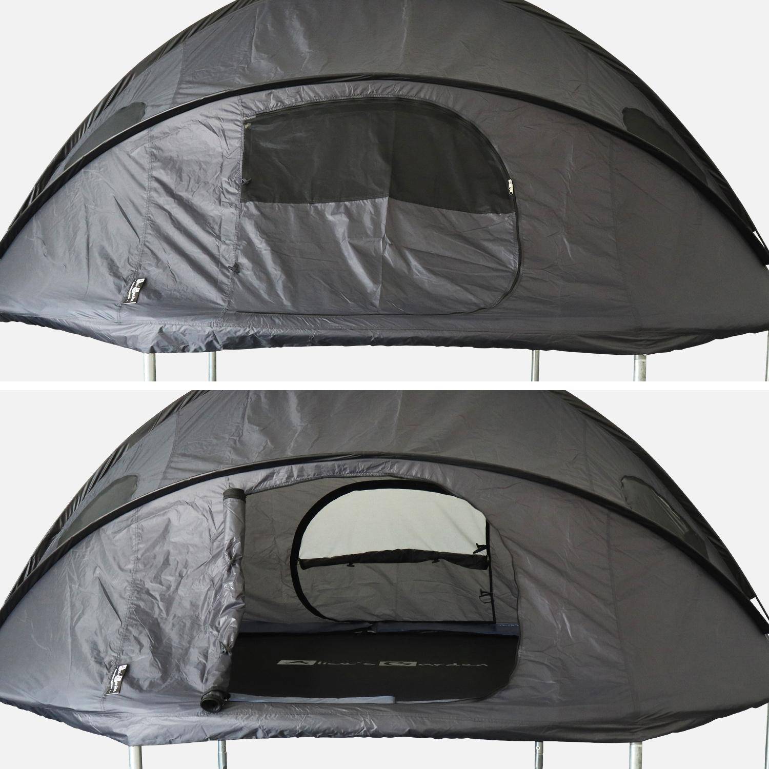 Trampoline 305cm filet intérieur avec pack d'accessoires + Tente de camping Photo4