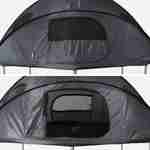 Trampoline 370cm filet intérieur avec pack d'accessoires + Tente de camping Photo4